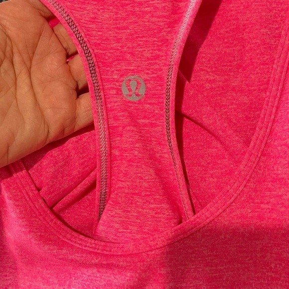 Lululemon Pink Athletic Tank Top - Picture 3 of 4